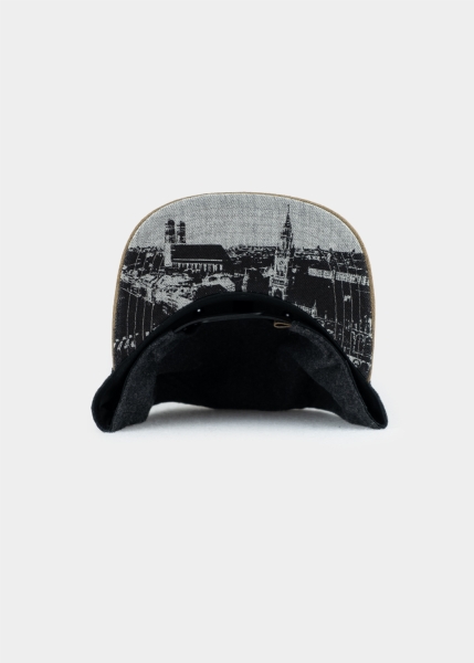 Cap "Monaco" - dunkelgrau, v2 (Snapback)